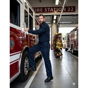 Workrite FR Nomex IIIA Flame Resistant FR Arc Rated NFPA 2112 Pants Navy 34